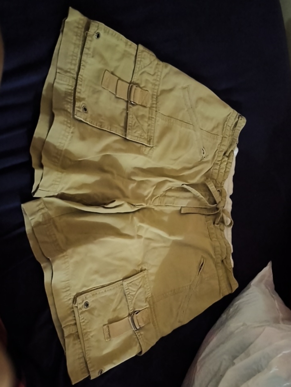 J.Crew Favorite Fit Khaki Cargo Shorts Size 4
